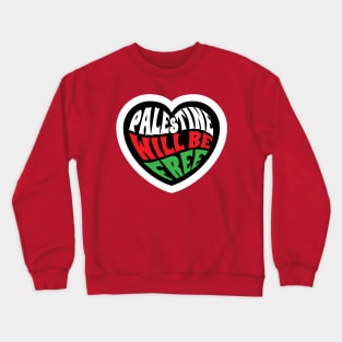 Free Palestine Crewneck Sweatshirt